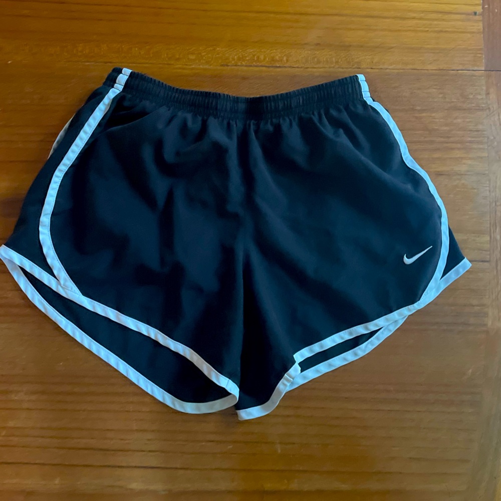 Girls: Original Black Nike Shorts